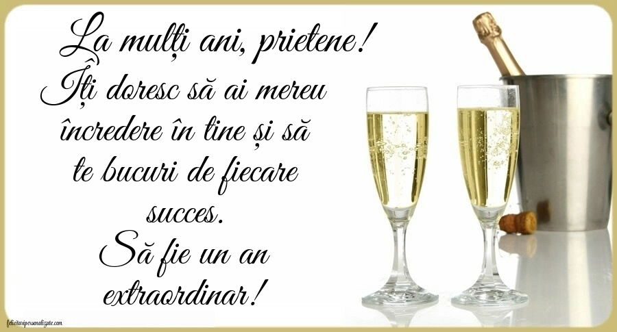 Imagini de Ziua de Naștere pentru Prieten: Șampanie