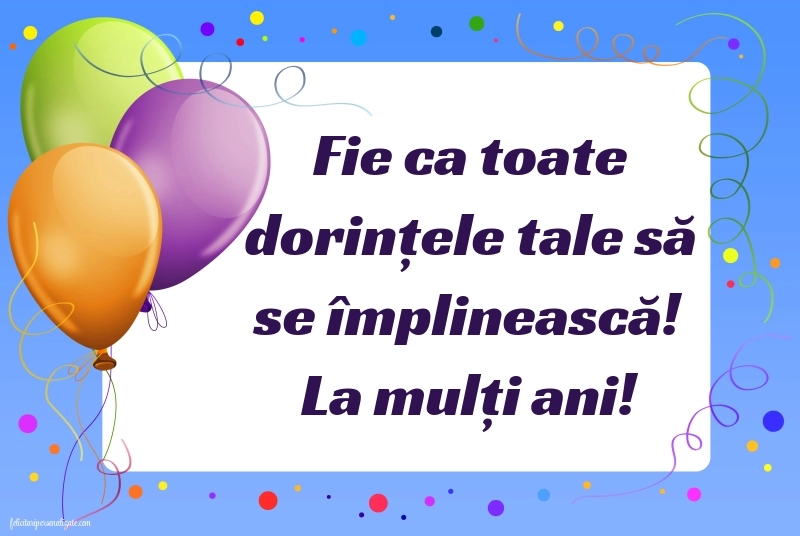 Imagini de Ziua de Naștere pentru Prieten: Baloane