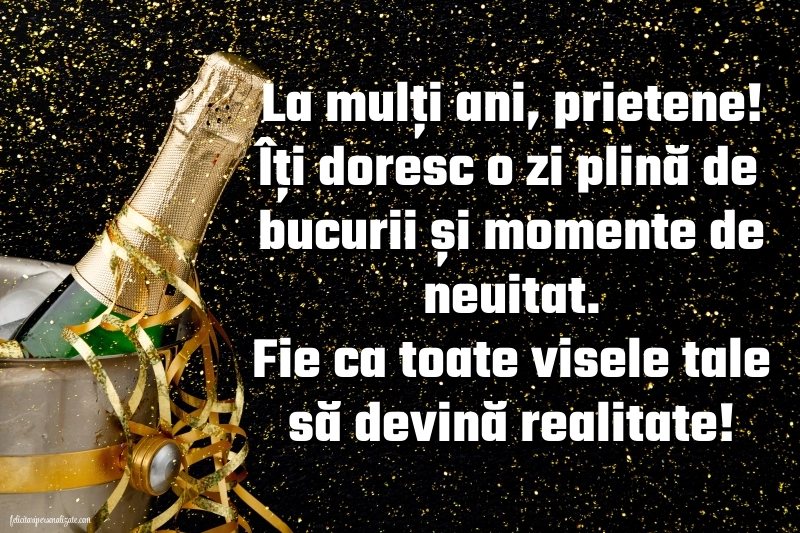 Imagini de Ziua de Naștere pentru Prieten: Șampanie