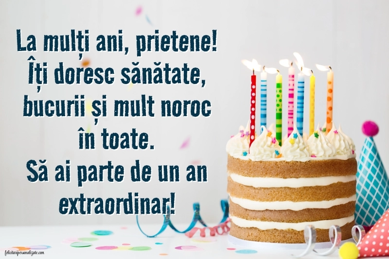 Imagini La Mulți Ani Prietenul Meu: Tort