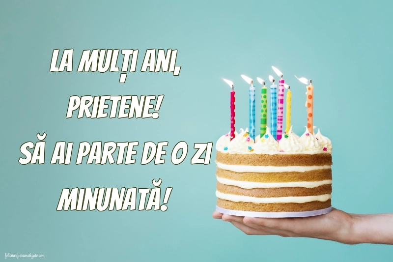 Imagini La Mulți Ani Prietenul Meu: Tort