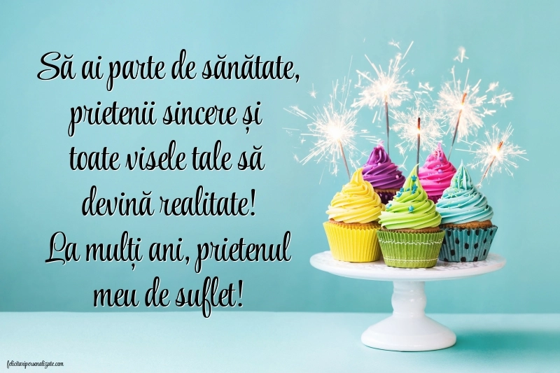 Imagini de Ziua de Naștere pentru Prieten: Tort