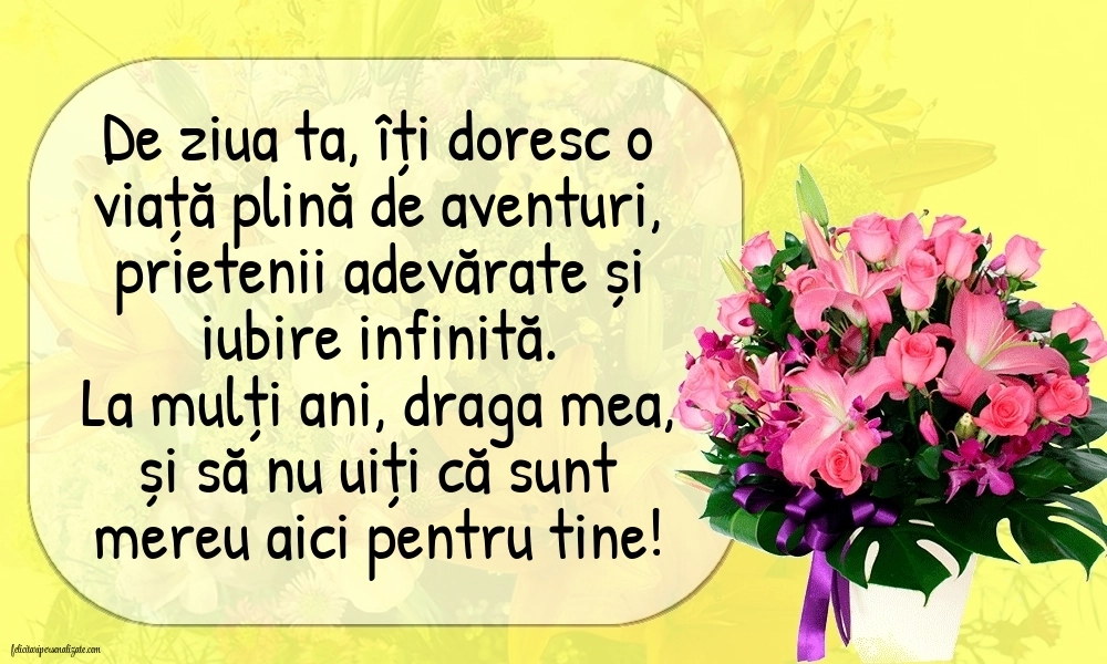 Imagini frumoase de Ziua de Naștere pentru Prietenă: Flori