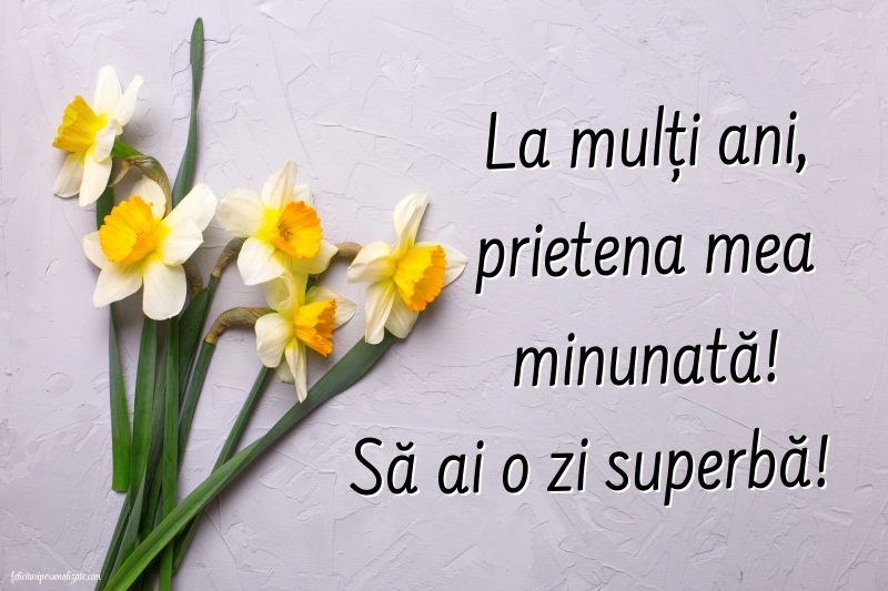 Imagini frumoase de Ziua de Naștere pentru Prietenă: Flori