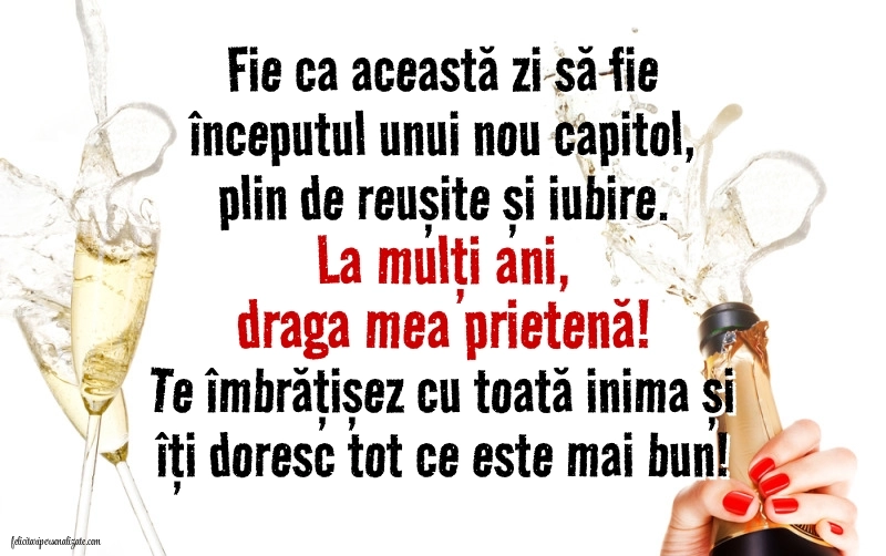 Imagini La Mulți Ani Prietena Mea: Șampanie