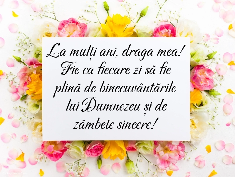 Imagini La Mulți Ani Prietena Mea: Flori