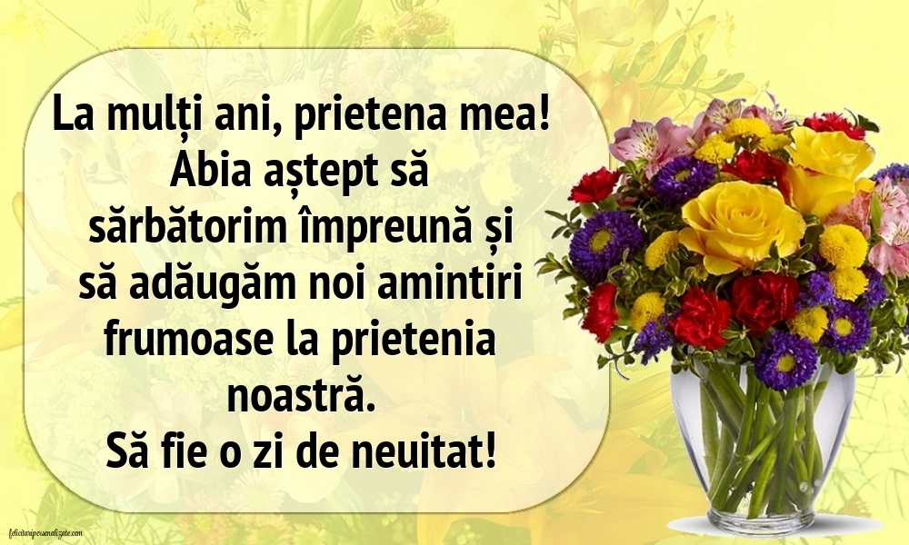 Imagini frumoase de Ziua de Naștere pentru Prietenă: Flori