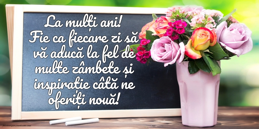 La mulți ani, doamna profesoară! Imagini și Felicitări Sincere și Călduroase.: Școală
