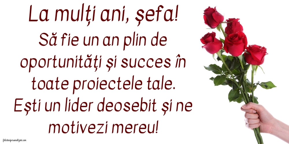 Imagini frumoase de Ziua de Naștere pentru Șefă: Flori