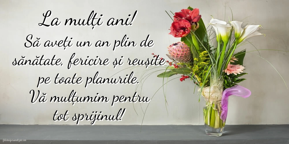 Imagini frumoase de Ziua de Naștere pentru Șefă: Flori