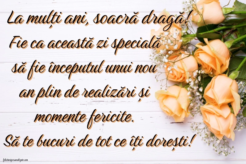 Imagini La Mulți Ani Soacra mea: Trandafiri