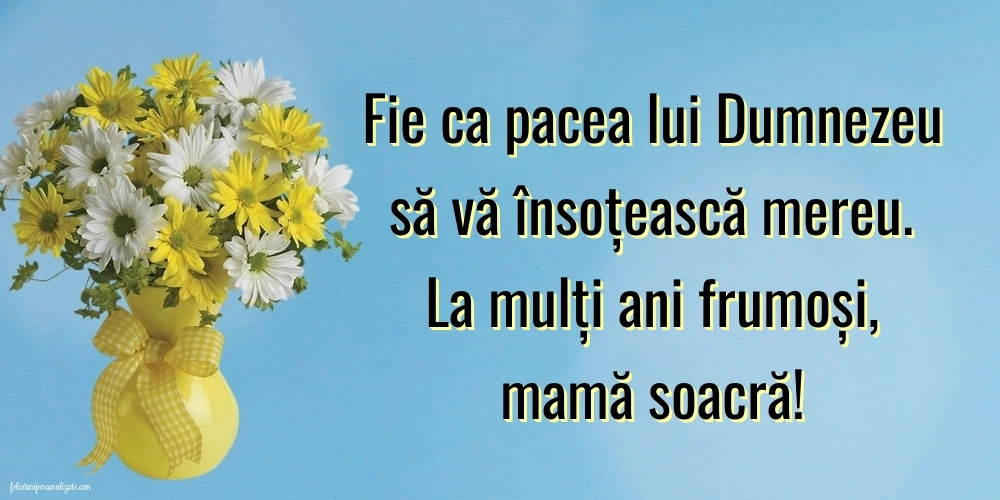 La mulți ani, soacra mea! - Imagini cu mesaje frumoase: Flori