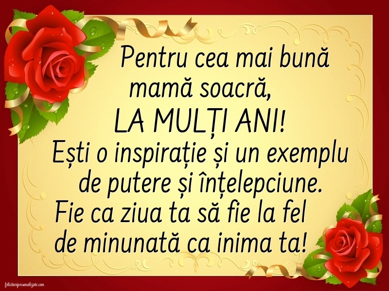 Felicitări frumoase de Ziua de Naștere pentru Soacră: Flori