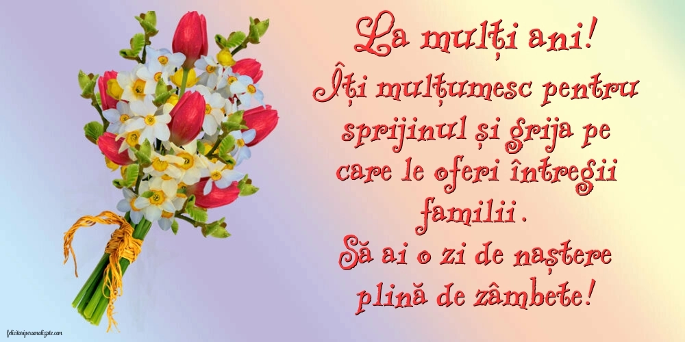 Imagini cu La mulți ani pentru soacră: Flori