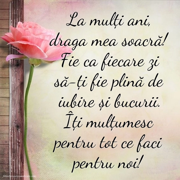 Imagini cu La mulți ani pentru soacră: Flori