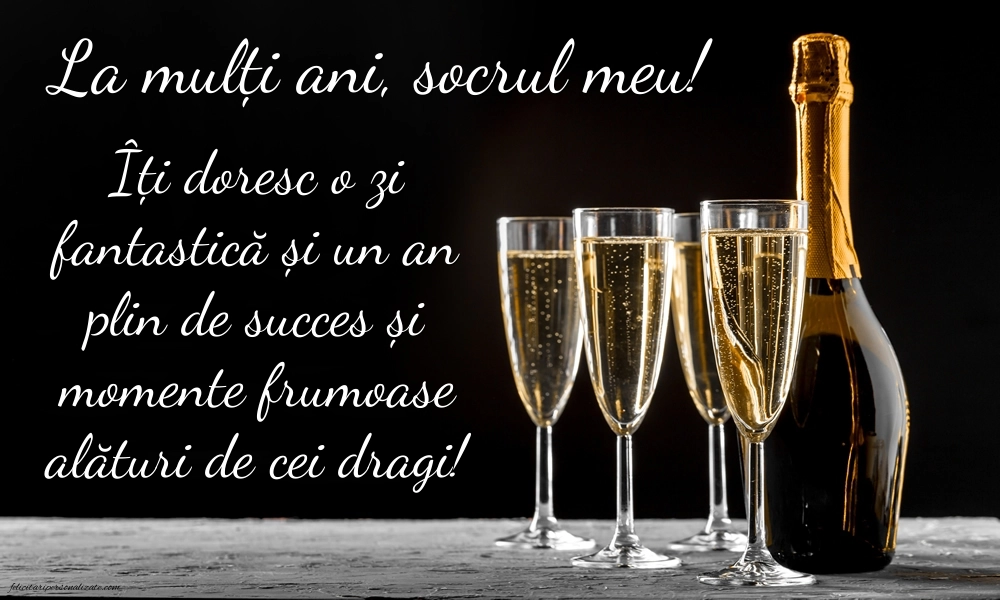 Imagini cu La mulți ani pentru socrul meu: Șampanie