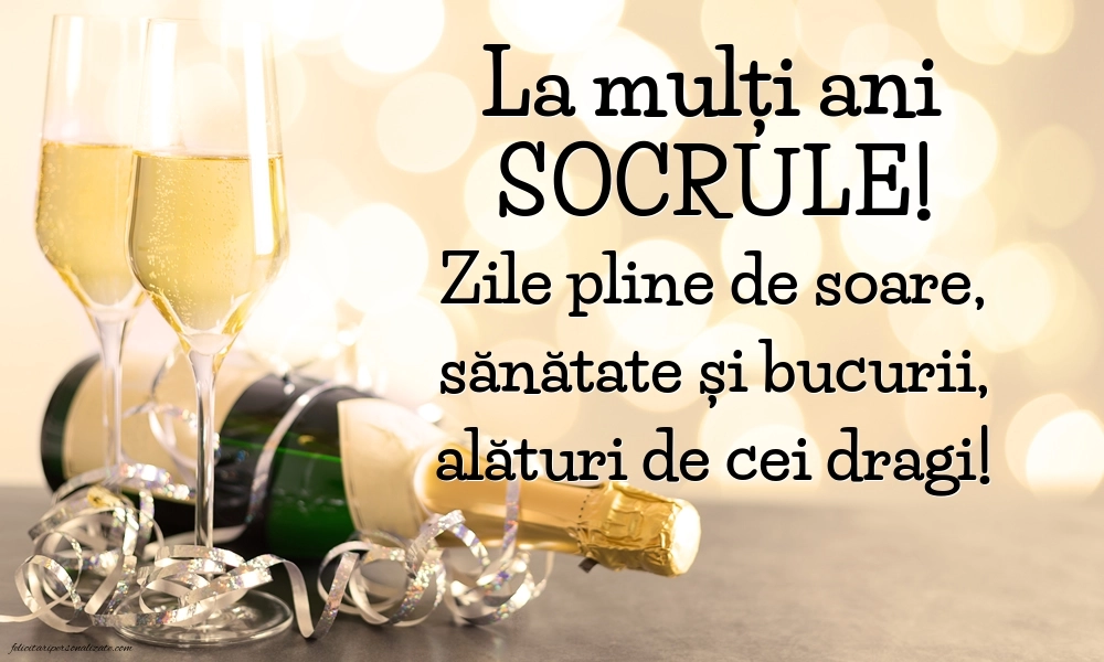 Imagini de LA MULȚI ANI tata socru: Șampanie