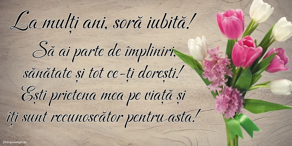 Imagini cu La mulți ani pentru sora mea: Flori