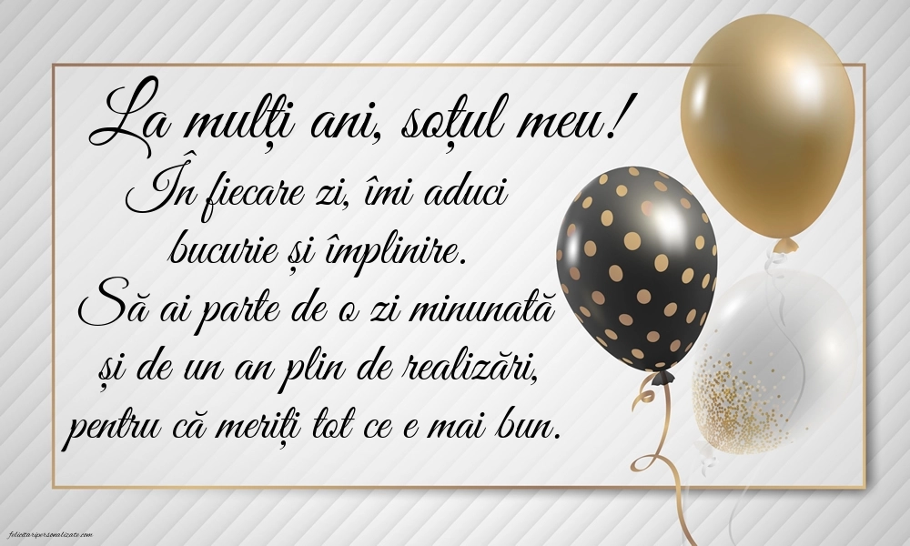 Imagini La Mulți Ani Soțul Meu: Baloane