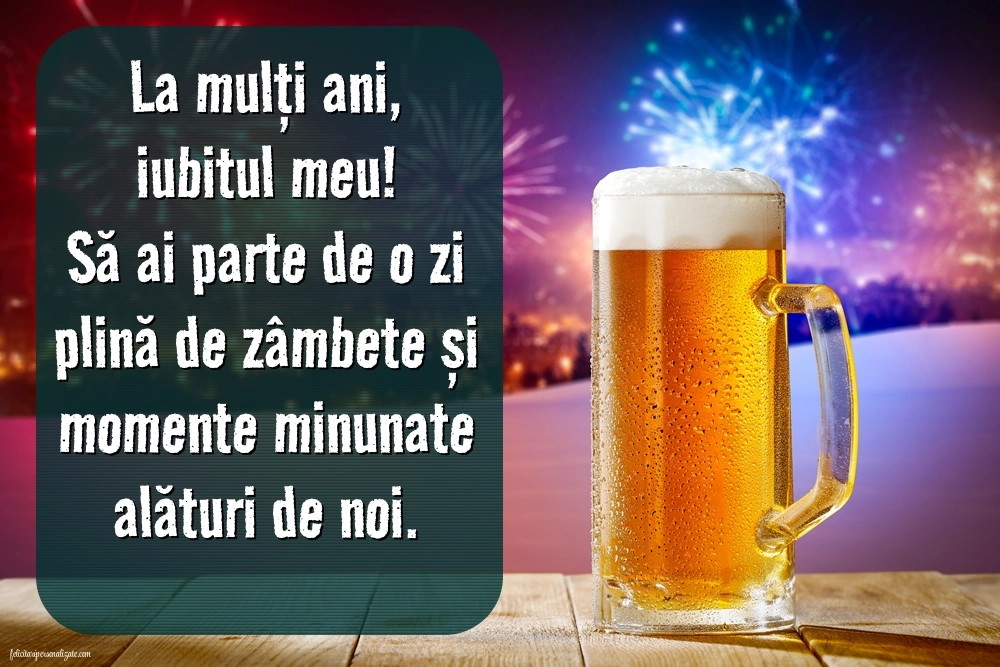 Imagini cu mesaje de La mulți ani pentru soț: Șampanie