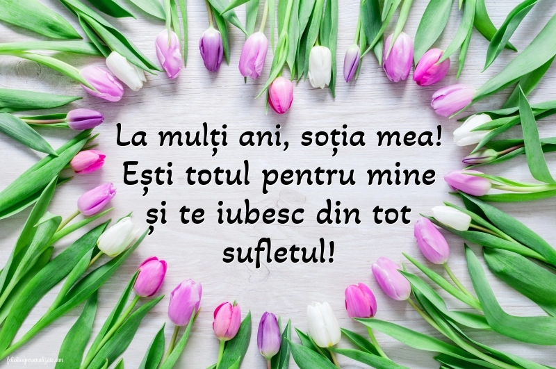 Imagini La Mulți Ani Soția Mea: Lalele
