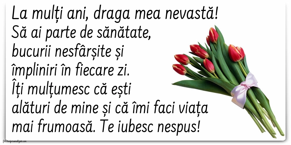 Imagini cu LA MULȚI ANI pentru Nevastă: Lalele