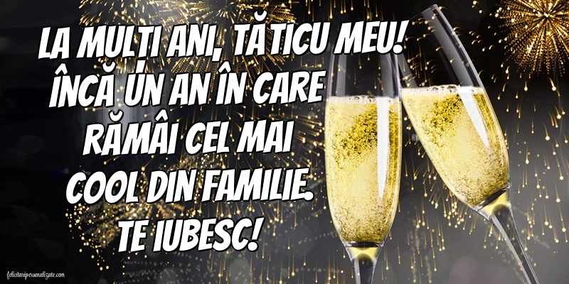 Imagini La Mulți Ani tată: Șampanie