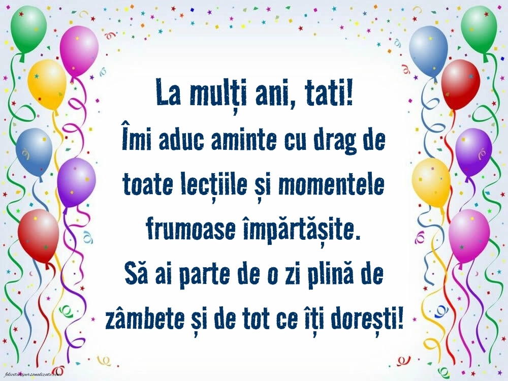 Imagini cu La mulți ani pentru tatăl meu: Baloane