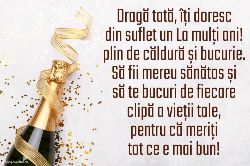 Imagini cu La mulți ani pentru tatăl meu: Șampanie