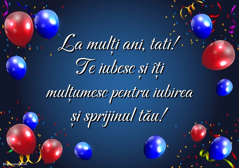 Imagini cu La mulți ani pentru tatăl meu: Baloane