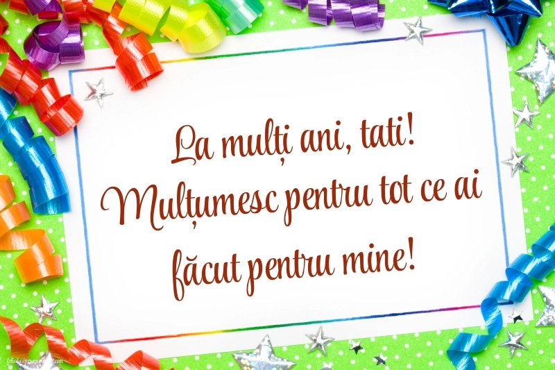 Imagini cu mesaje de La mulți ani pentru tătici: Baloane