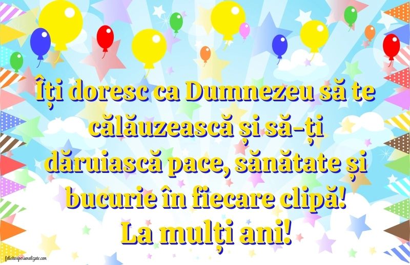 Imagini cu mesaje de La mulți ani pentru unchi: Baloane