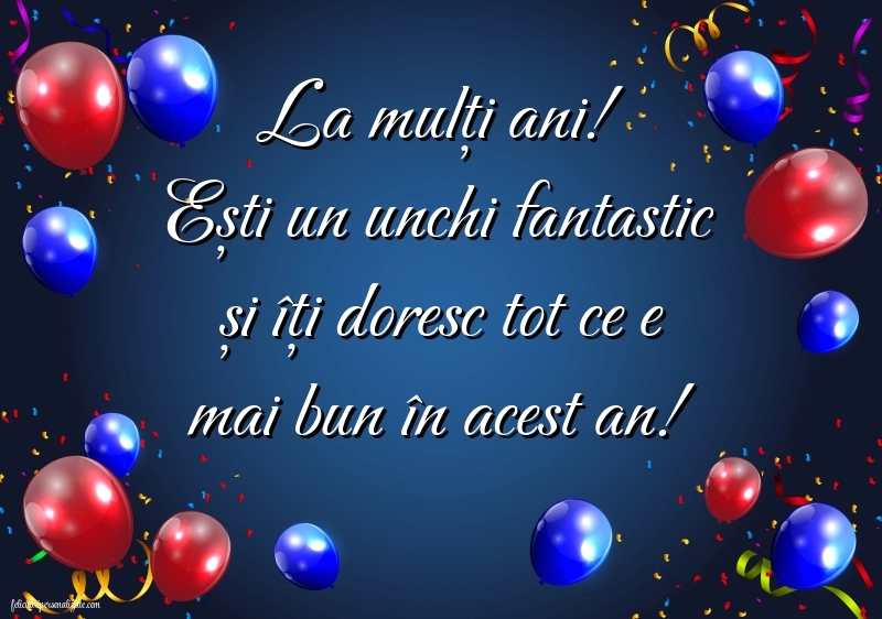 Imagini cu La mulți ani pentru unchiul meu: Baloane