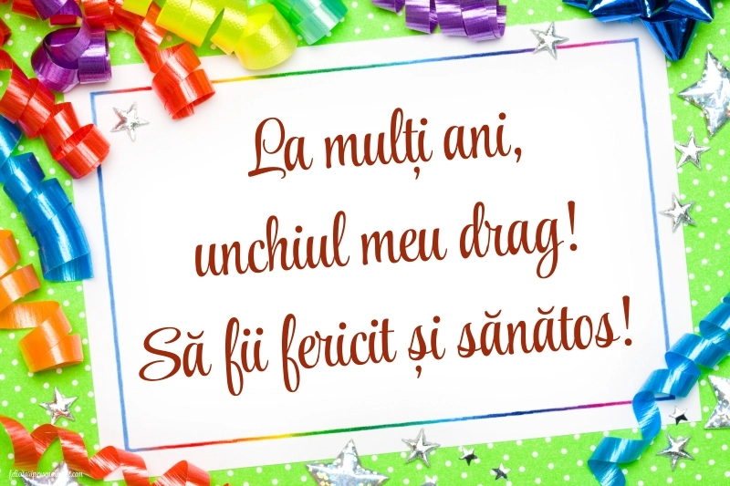 Imagini cu mesaje de La mulți ani pentru unchi: Baloane