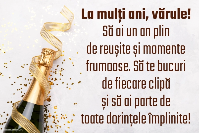 Imagini La Mulți Ani Verișorul Meu: Șampanie