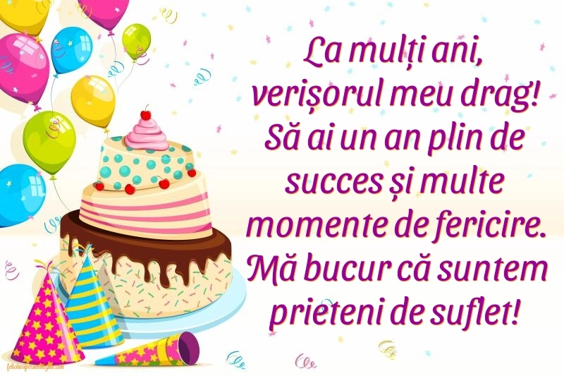 Imagini cu La mulți ani pentru verișorul meu: Tort