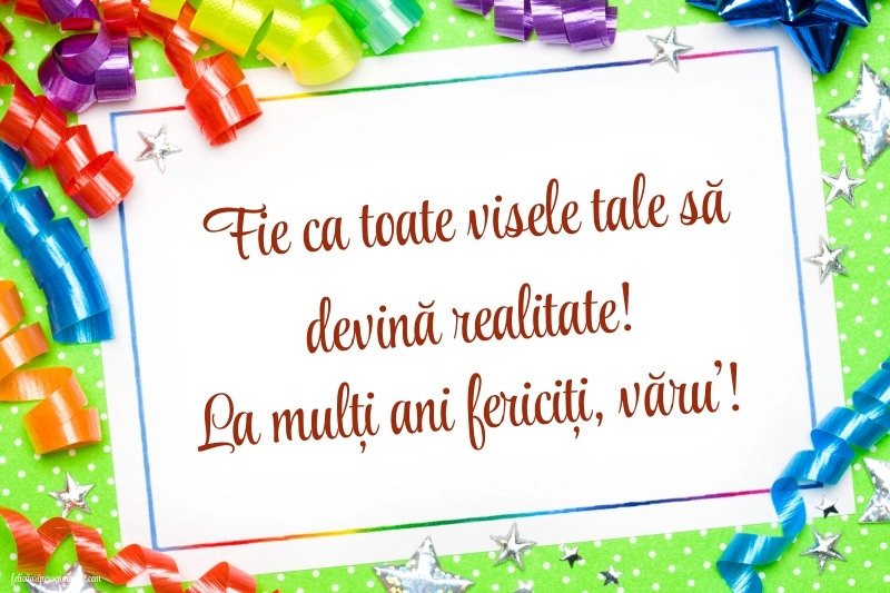 Imagini cu mesaje de La mulți ani pentru verișor: Baloane