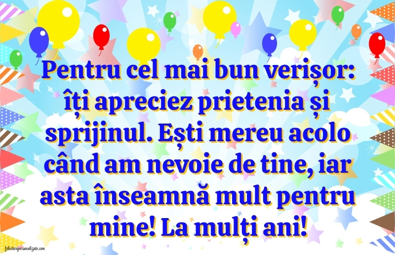 Imagini La Mulți Ani Verișorul Meu: Baloane