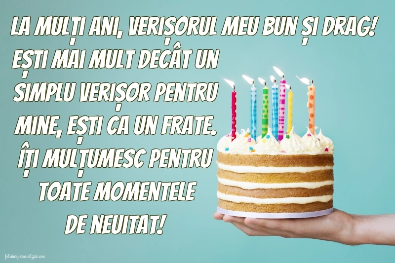 Imagini La Mulți Ani Verișorul Meu: Tort