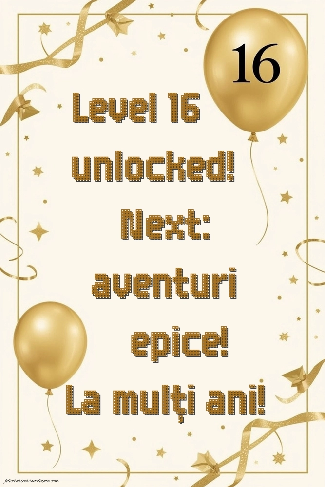 Imagini cu LA MULȚI ANI 16 ani pentru Nepot: Baloane