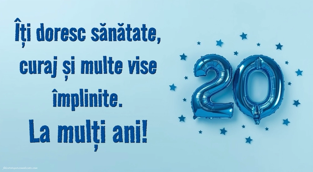 Imagini cu LA MULȚI ANI 20 ani: Baloane