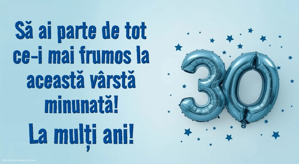 Imagini cu LA MULȚI ANI 30 ani: Baloane