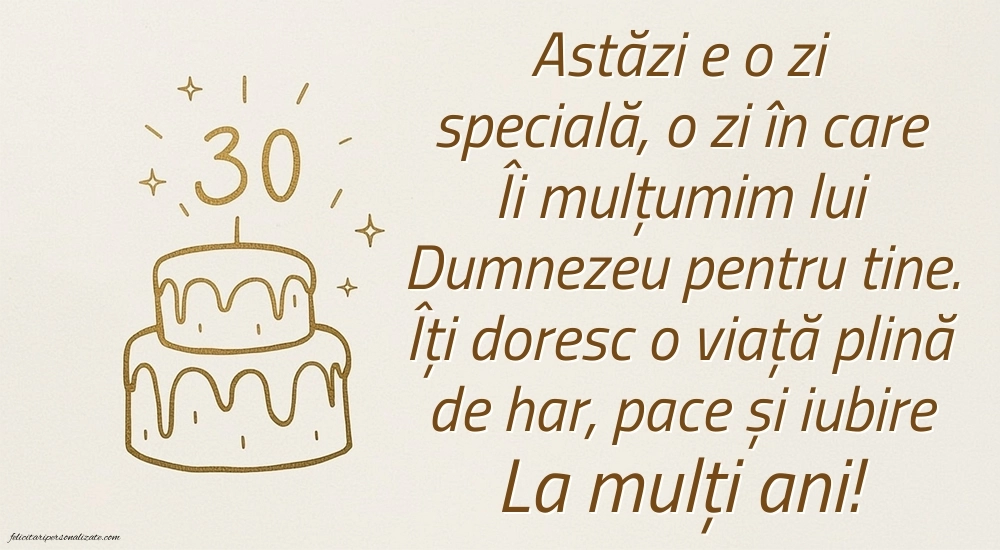 Imagini cu LA MULȚI ANI 30 ani pentru Bărbați: Tort