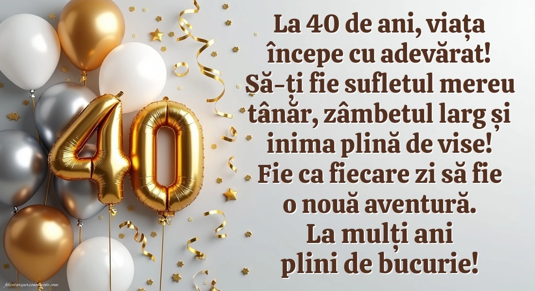 Imagini cu LA MULȚI ANI 40 ani: Baloane