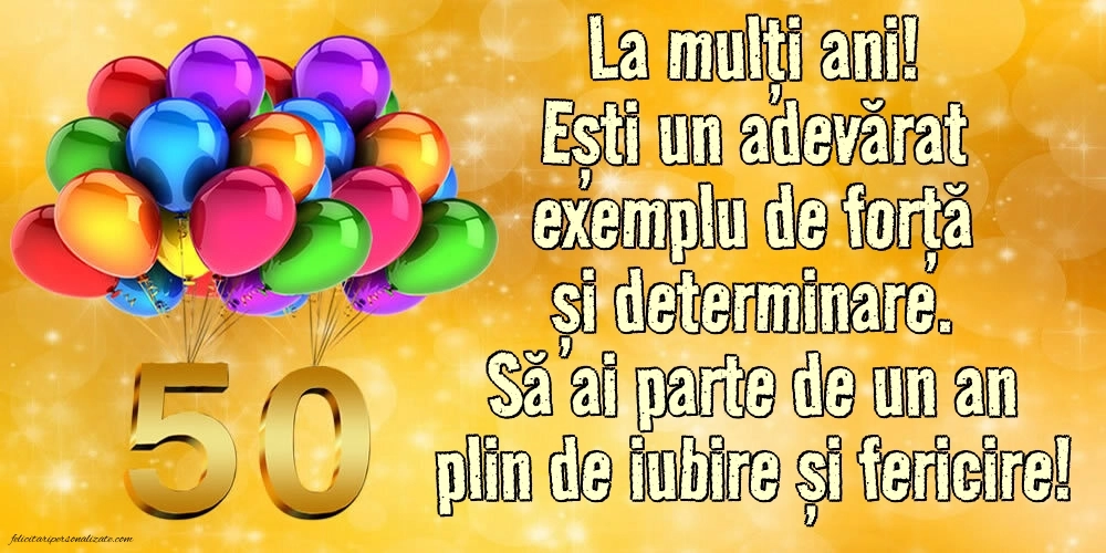 Imagini cu LA MULȚI ANI 50 ani: Baloane