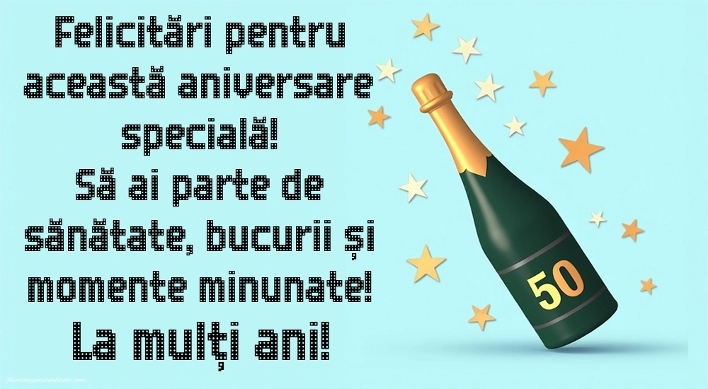 Imagini cu LA MULȚI ANI 50 ani: Șampanie