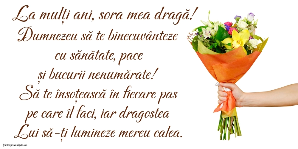 Imagini cu LA MULȚI ANI 50 ani pentru SORA: Buchet de flori