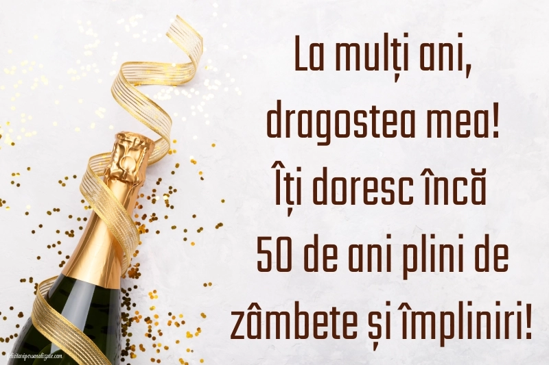 Imagini cu LA MULȚI ANI 50 ani pentru Soț: Șampanie