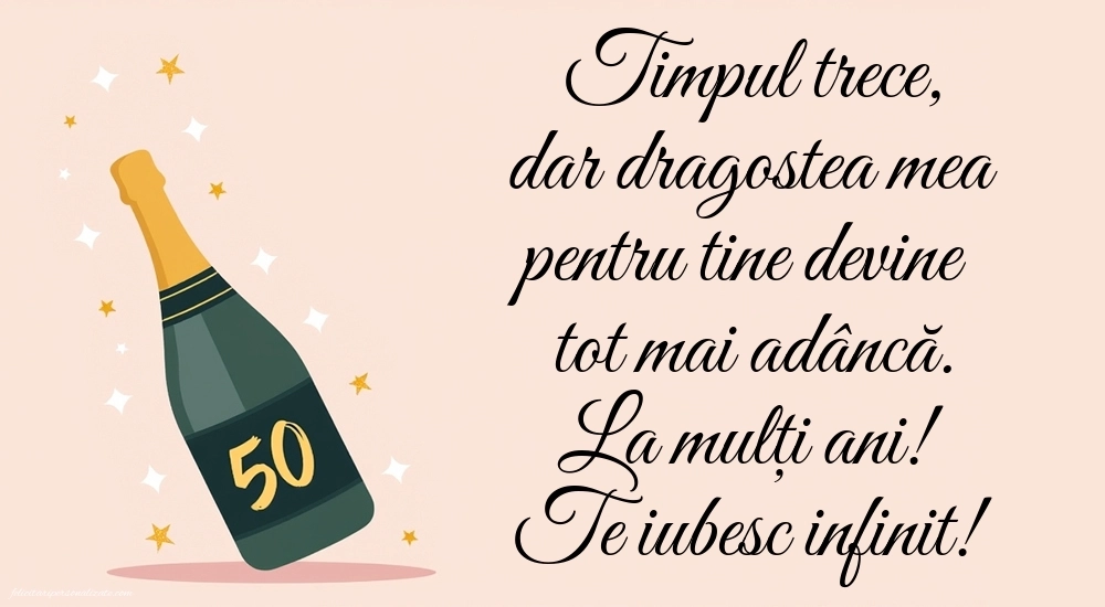Imagini cu LA MULȚI ANI 50 ani pentru Soție: Șampanie