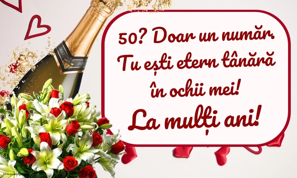 Imagini cu LA MULȚI ANI 50 ani pentru Soție: Flori